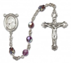 St. Bruno Sterling Silver Heirloom Rosary Fancy Crucifix [RBEN1107]
