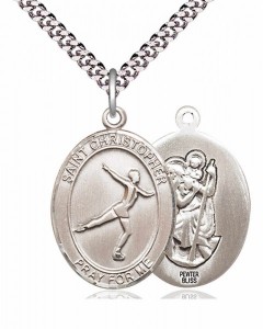 St. Christopher Figure Skating Medal [EN6561]