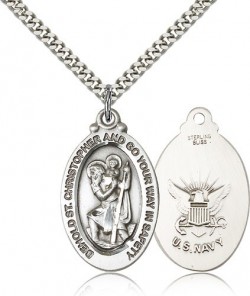 St. Christopher Navy Medal [BM0703]