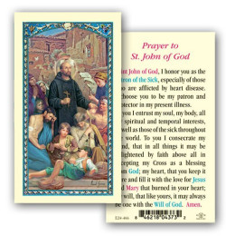 St. John of God Laminated Prayer Card [HPR466]