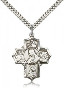 St Philomena, St. Theresa, St. Rita, St. Anthony and St. Jude Medal [BM0565]