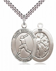 St. Sebastian Baseball Medal [EN6291]