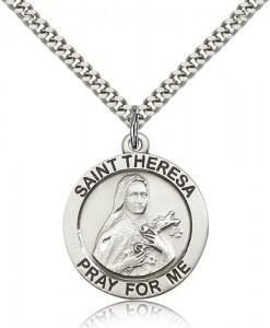Men's St. Theresa Pendant  [BM0843]
