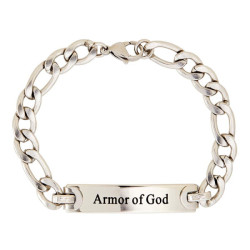 Stainless Steel Armor of God Bracelet [CBB1801]