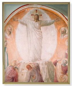 Transfiguration of Christ Gold Frame 8x10 Plaque [HFA4885]