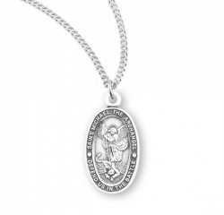 Women's Oval Saint Michael Medal [HMM3024]