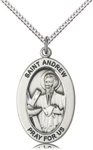 Women's St. Andrew of Scotland Necklace [DM1000]